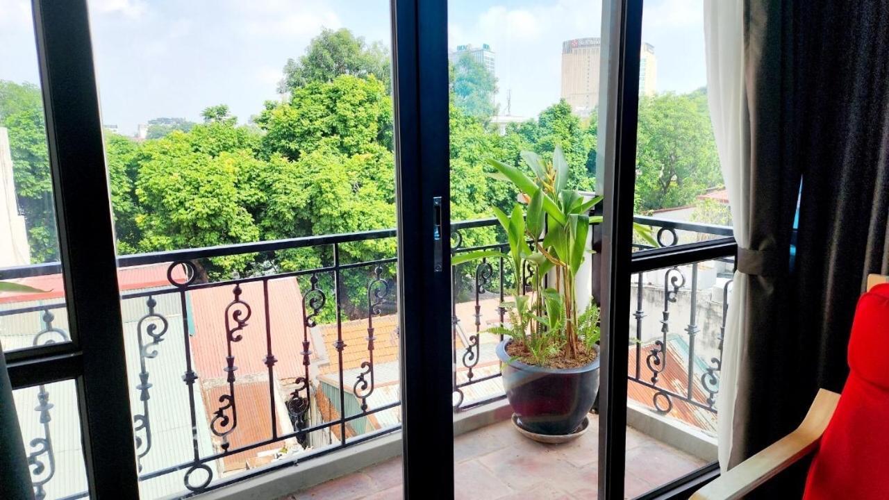 T Home Balcony Homestay Hanoi Szoba fotó