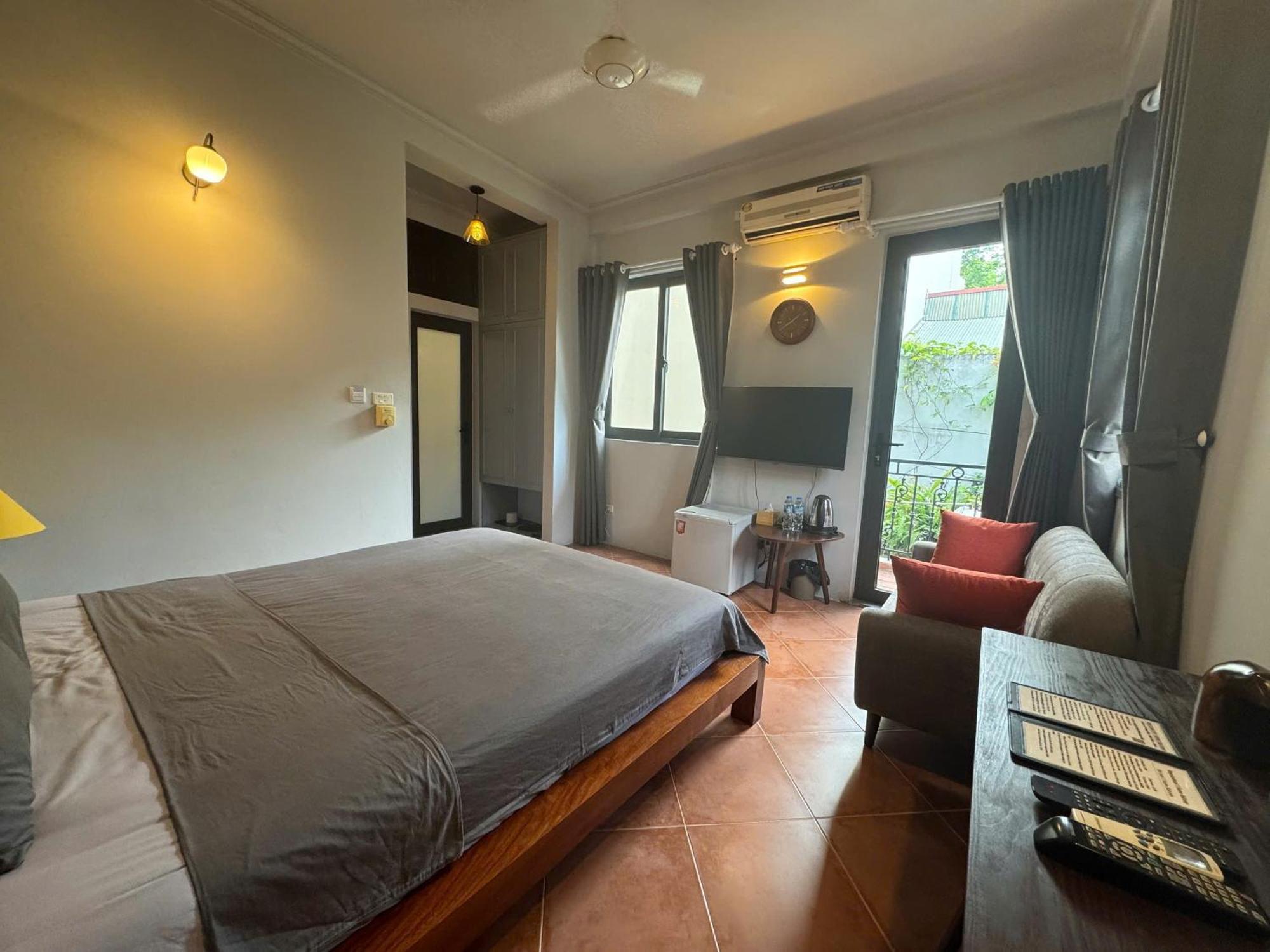 T Home Balcony Homestay Hanoi Szoba fotó